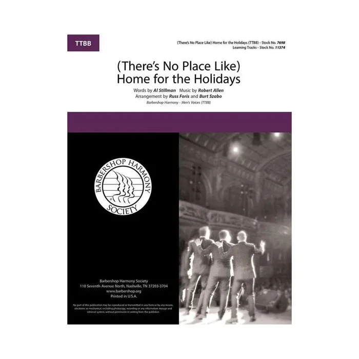 (There’s No Place Like) Home for the Holidays (TTBB)