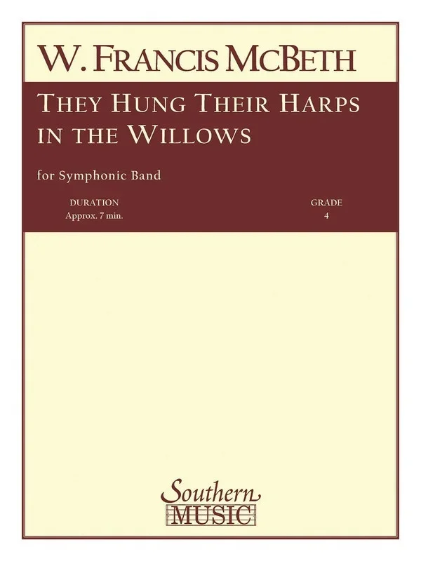 They Hung Their Harps In The Willows Extra Score