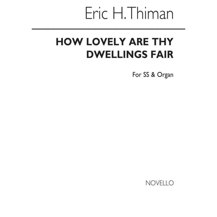 Thiman, Eric – How Lovely Are