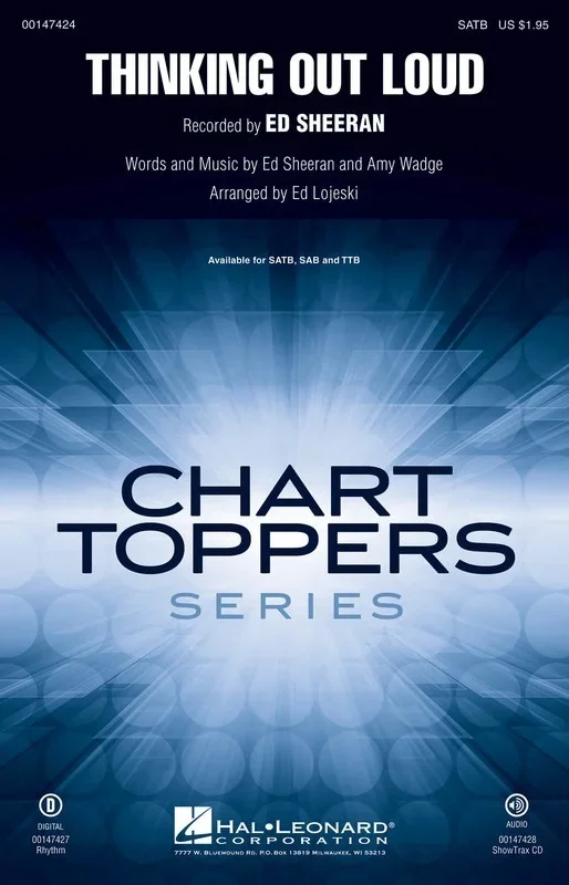 Thinking Out Loud SATB (Octavo)