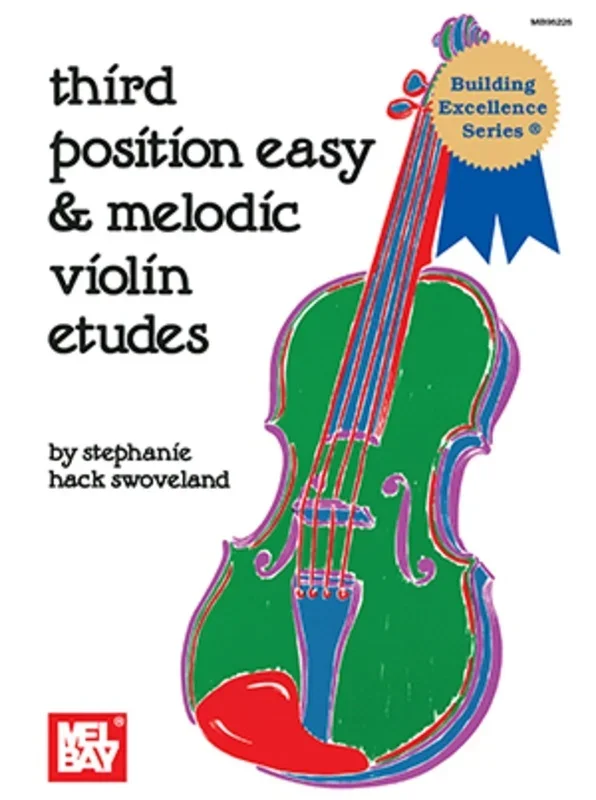 Third Position Easy And Melodic Violin Etudes (Softcover Book)