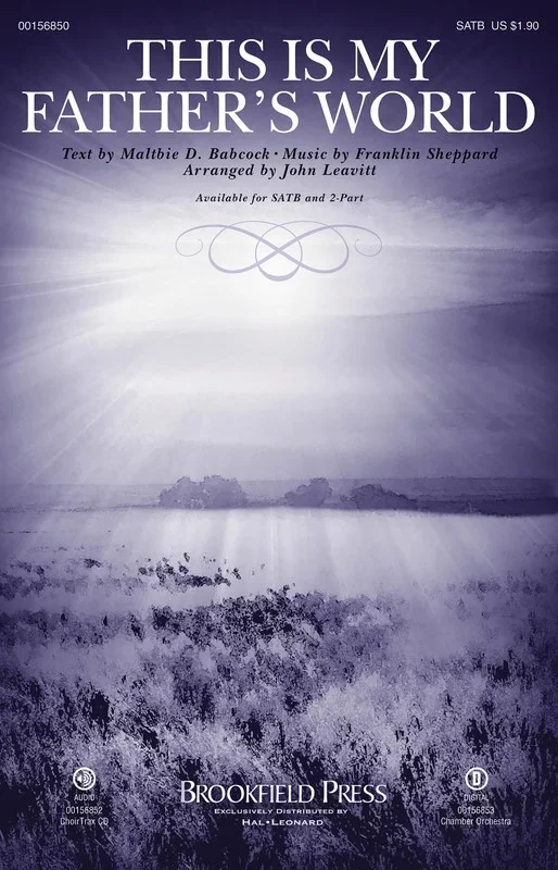 This Is My Fathers World ChoirTrax CD (CD Only)