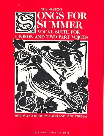 Thomas : Seasons Songs For Summer Vocal Duet