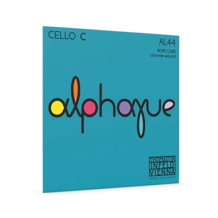Thomastik AL44 Alphayue Cello ‘C’ String – Medium Gauge, Rope Core, Chrome Wound