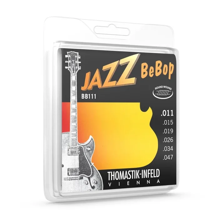 Thomastik BB111 Bebop Jazz Guitar Roundwound String Set 11-47 Gauge