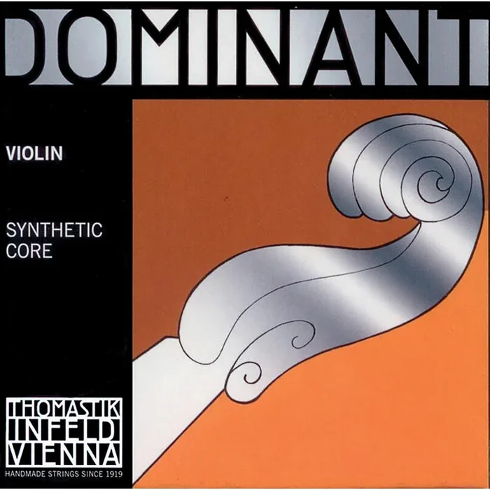 Thomastik Dominant Violin String ‘D’ 1/8 Medium, Synthetic Core