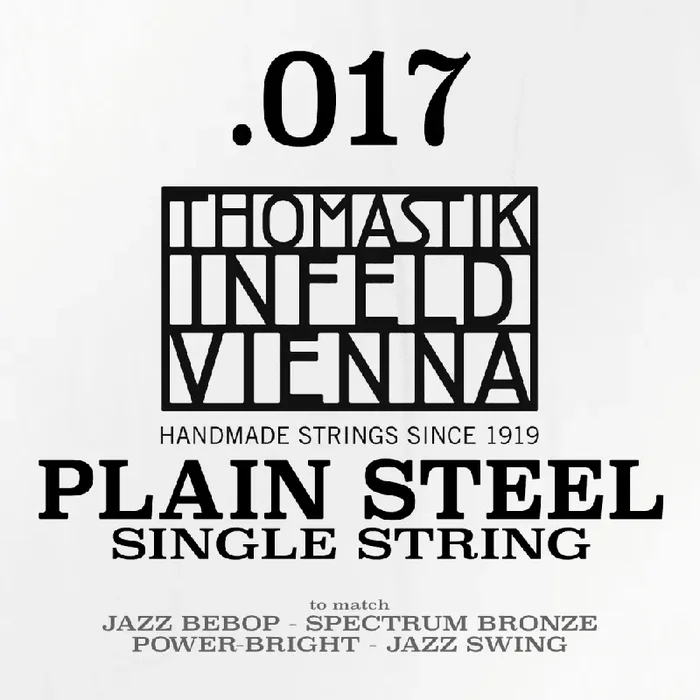 Thomastik-Infeld Brass Plated Steel Single String .017