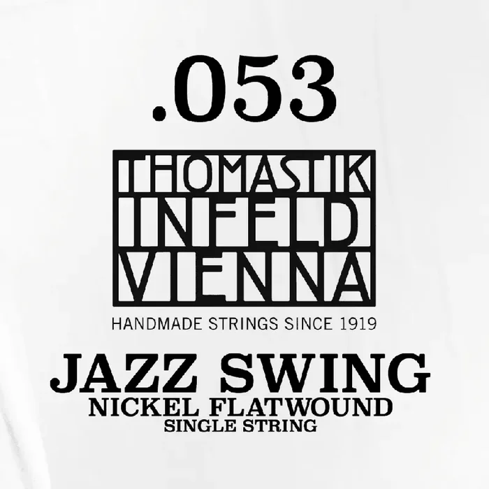 Thomastik-Infeld Jazz Swing Nickel Flatwound Single String .053