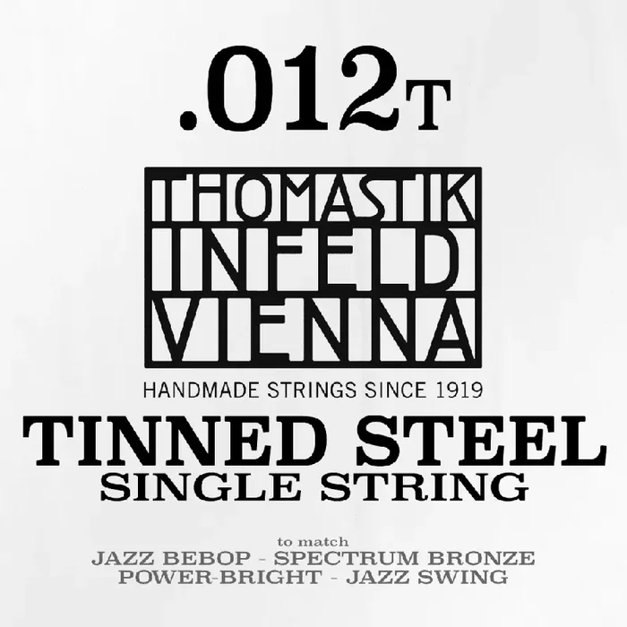 Thomastik-Infeld P12T Tin-Plated Steel Single String .012