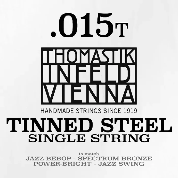 Thomastik-Infeld P15T Tin-Plated Steel Single String .015