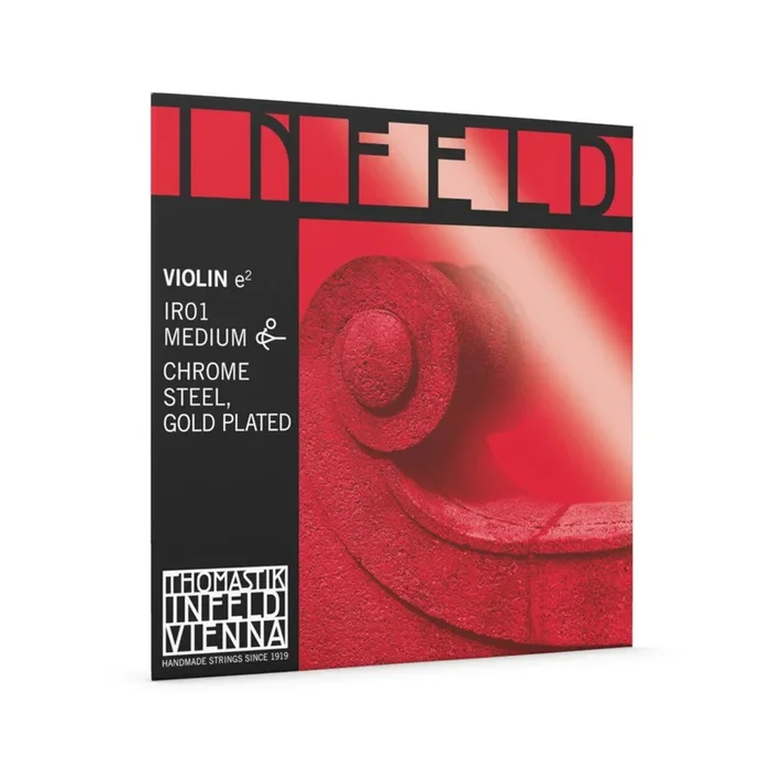 Thomastik Infeld Red Violin ‘E’ String, 4/4 Medium, Stainless Steel Core