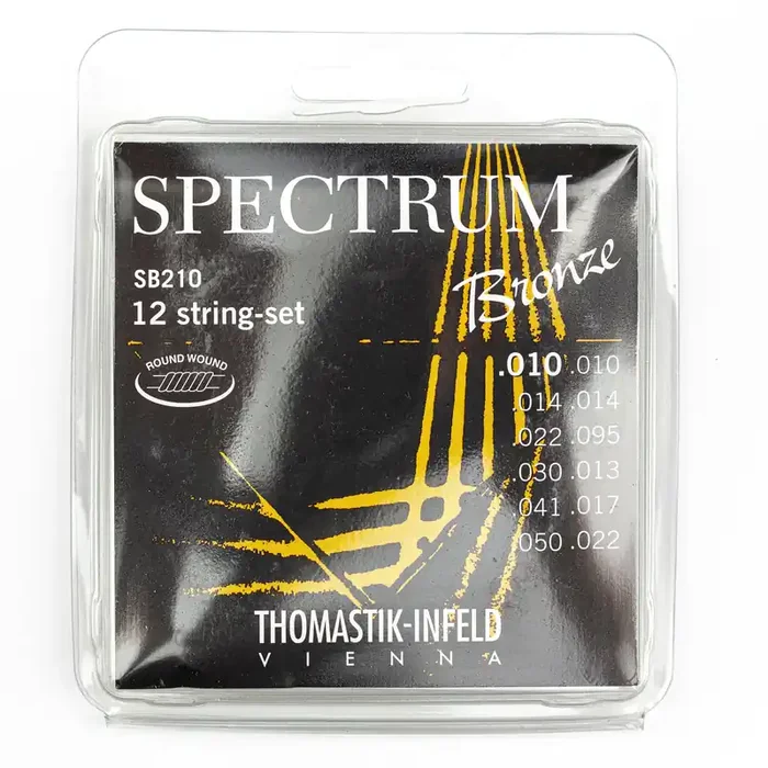 Thomastik-Infeld SB210 Spectrum Bronze 10-50 12-String Acoustic Guitar Strings