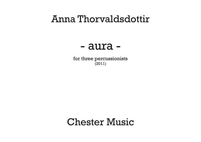 Thorvaldsdottir: Aura