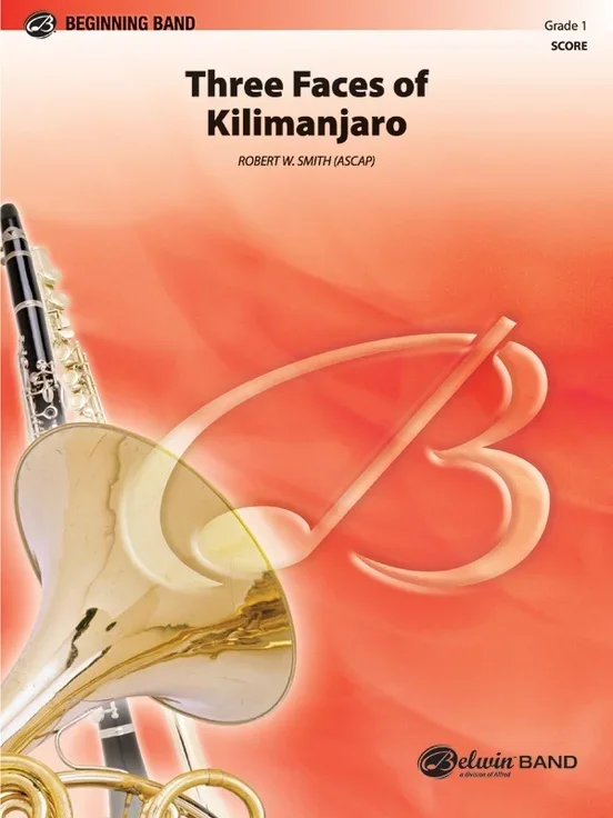 Three Faces Of Kilimanjaro Concert Band Gr 1 Conductor Score