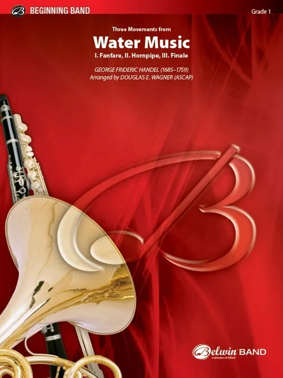 Three Movements From Water Music Concert Band Gr 1