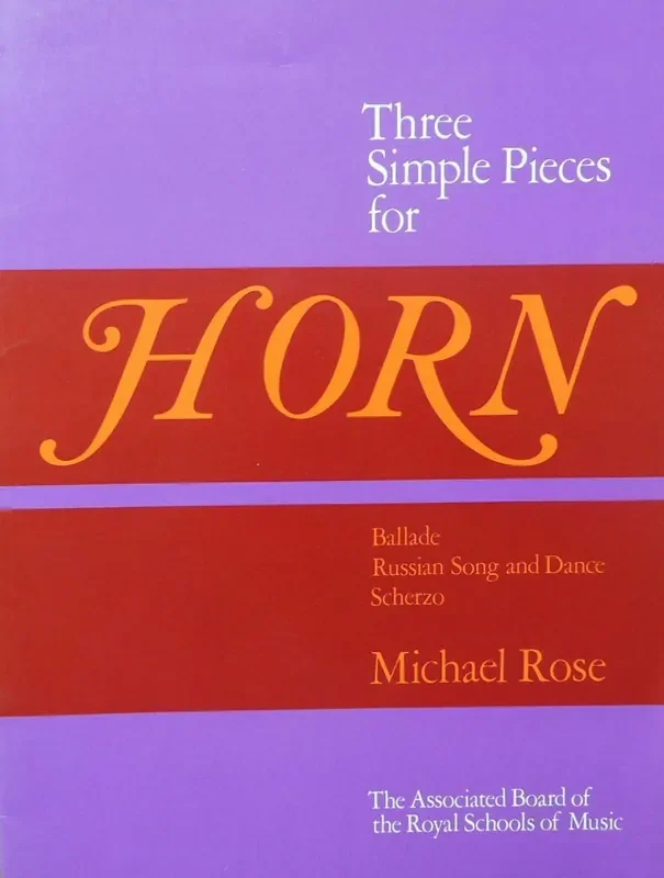 Three Simple Pieces for Horn
