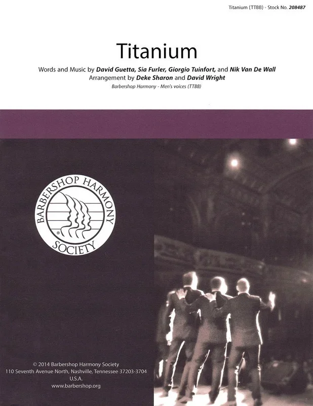 Titanium TTBB A Cappella (Octavo)