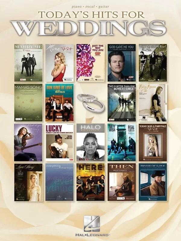 Todays Hits For Weddings PVG (Softcover Book)