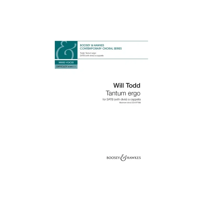 Todd, Will – Tantum ergo
