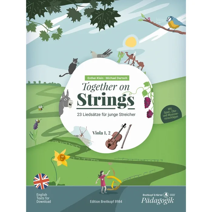 Together on Strings Viola 1 & 2 in German/English