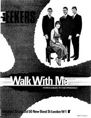 Tom Springfield : Tom Springfield : Walk With Me – Guitar, Piano, Voice – Faber Digital