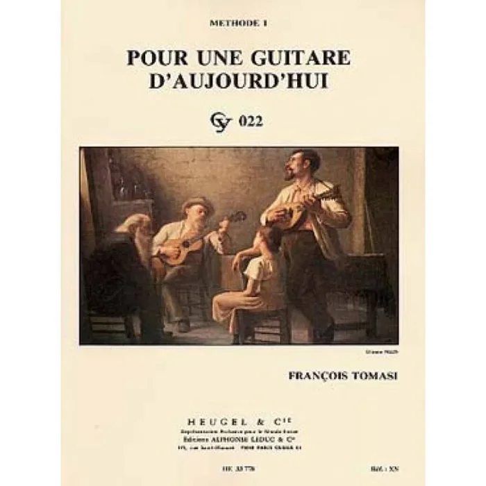 Tomasi, François – Pour une guitare d’aujourd’hui Vol 1 Débutant