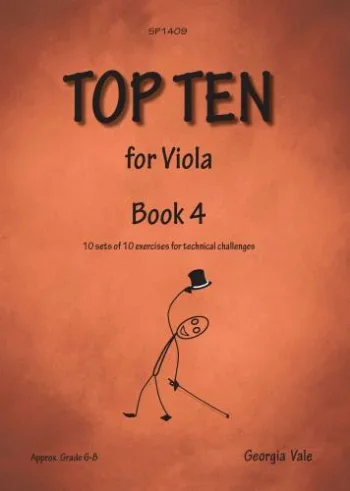 Top Ten Book 4: 10 Sets Of 10 Technical Challenges For Viola (Vale)