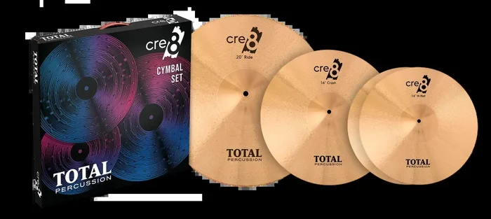 Total Percussion Cre8 14/16/20 Cymbal Set