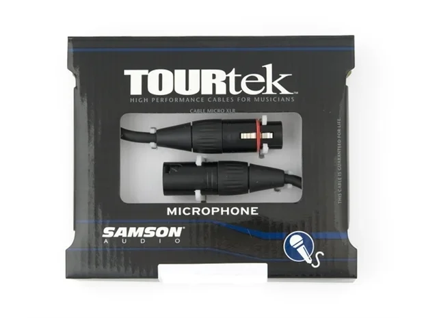 TourTek : TourTek 6′ XLR to XLR Microphone Cable (1.83m)