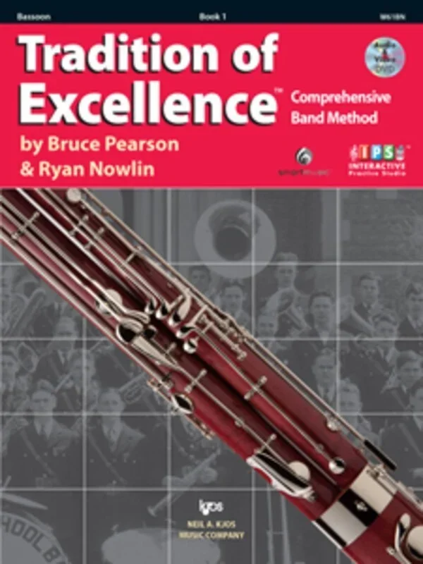 Tradition Of Excellence Book 1 Bassoon Book/DVD (Softcover Book/DVD)
