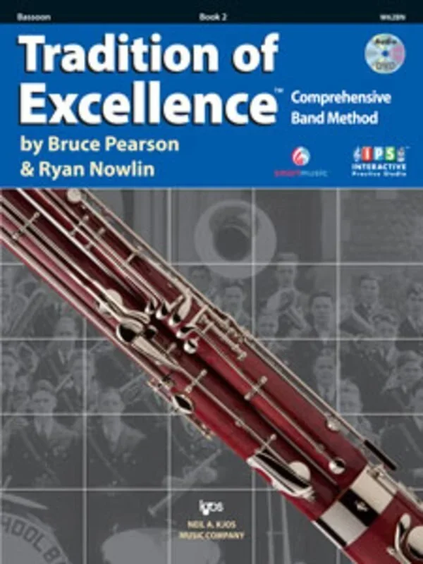 Tradition Of Excellence Book 2 Bassoon Book/DVD (Softcover Book/DVD)