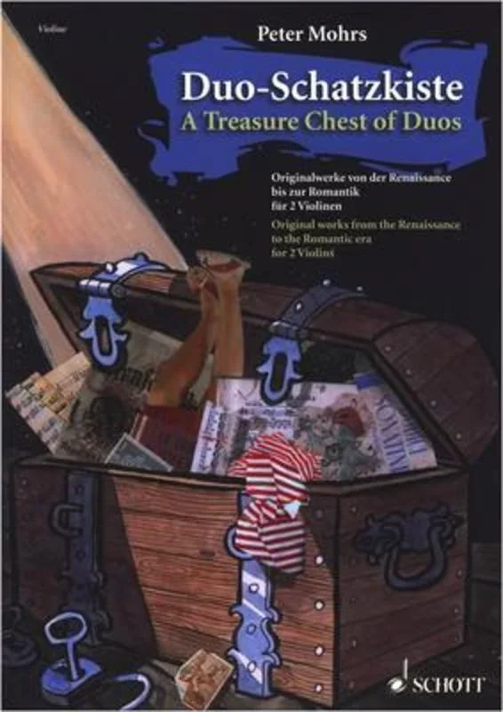Treasure Chest Of Duos For 2 Violins (Softcover Book)