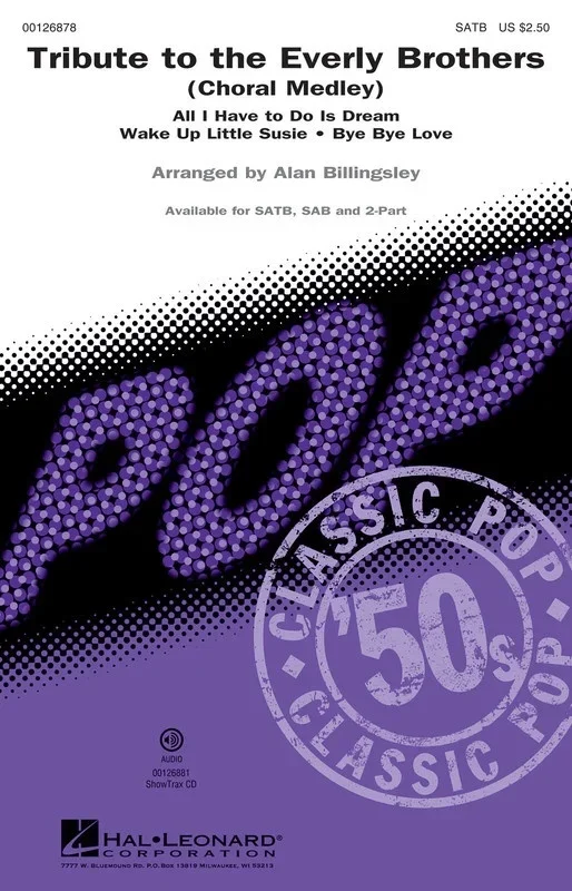 Tribute To The Everly Brothers SAB (Octavo)