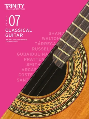 Trinity College London Classical Guitar Exam Pieces Grade 7 From 2020