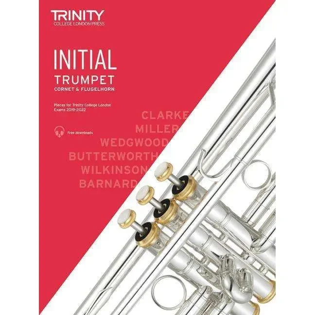 Trinity College London Trumpet, Cornet & Flugelhorn Exam Pieces (2019 – 2022)