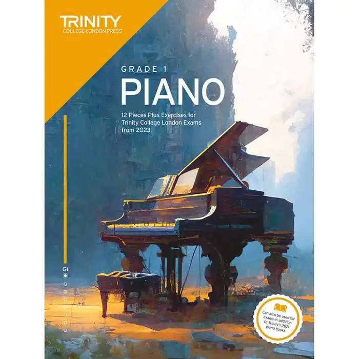 Trinity Piano from 2023. Grade 1