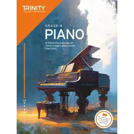Trinity Piano from 2023. Grade 4