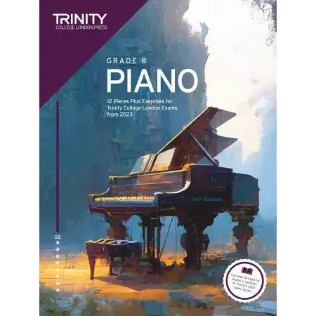 Trinity Piano from 2023. Grade 8