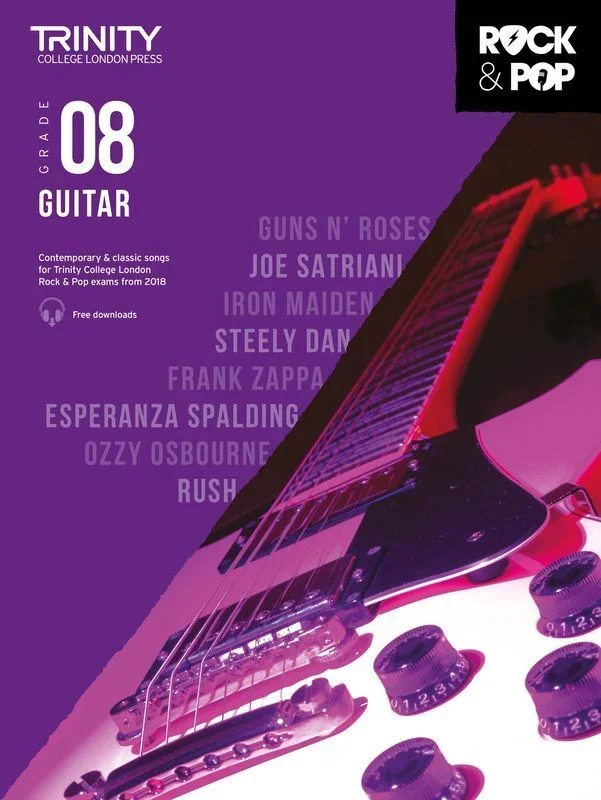 Trinity Rock and Pop Guitar Gr 8 2018 (Softcover Book)
