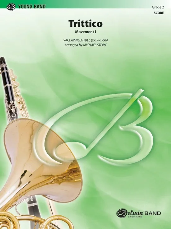 Trittico Movement Concert Band Score Only