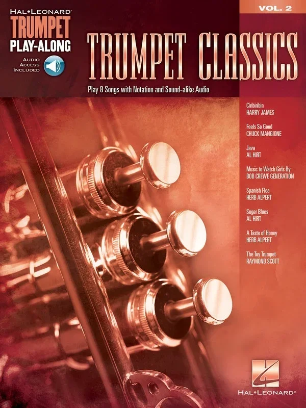 Trumpet Classics Trumpet Play Along V2 Book/Online Audio (Softcover Book/Online