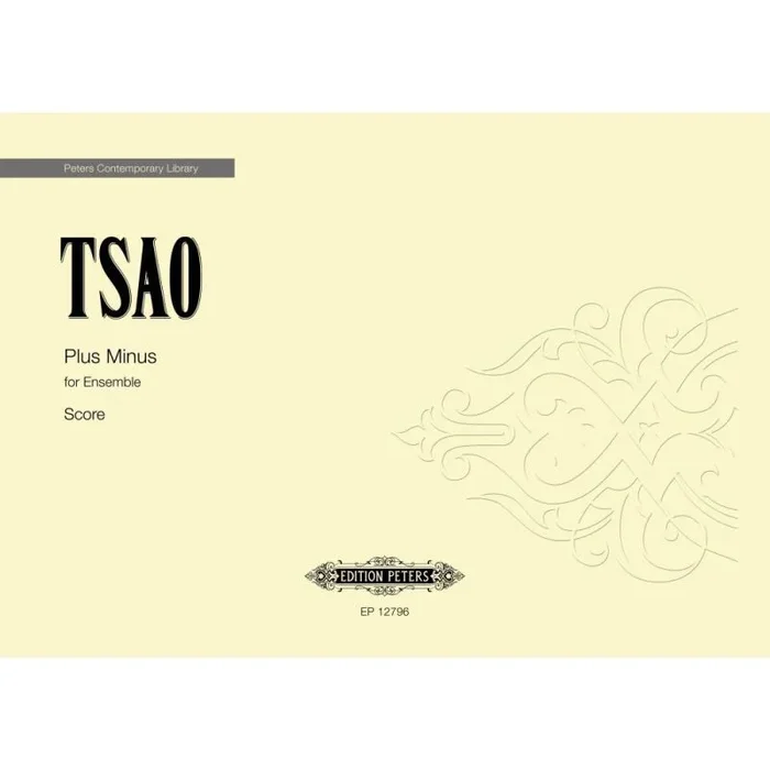 Tsao, Ming – Plus Minus (score)