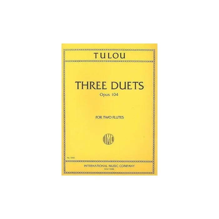 Tulou, Jean-Louis – Three Duets Op.104