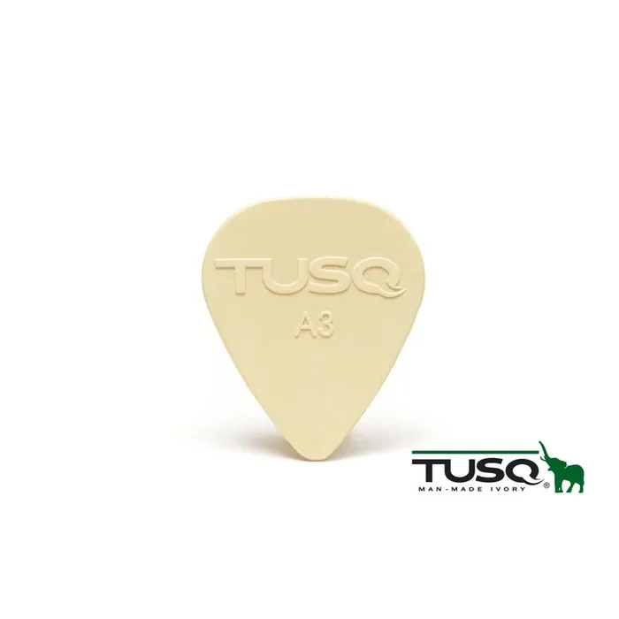 Tusq Pick 0.88mm Vintage White – 72 Pack