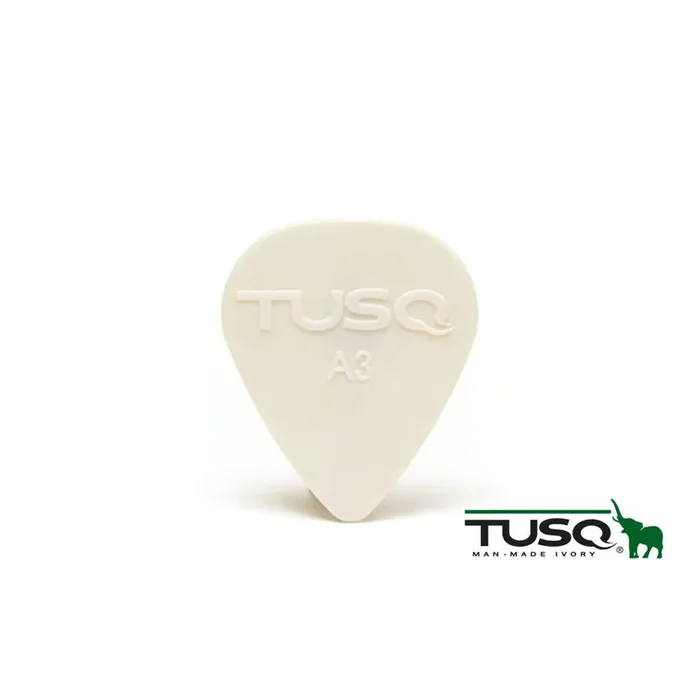Tusq Pick 0.88mm White – 6 Pack