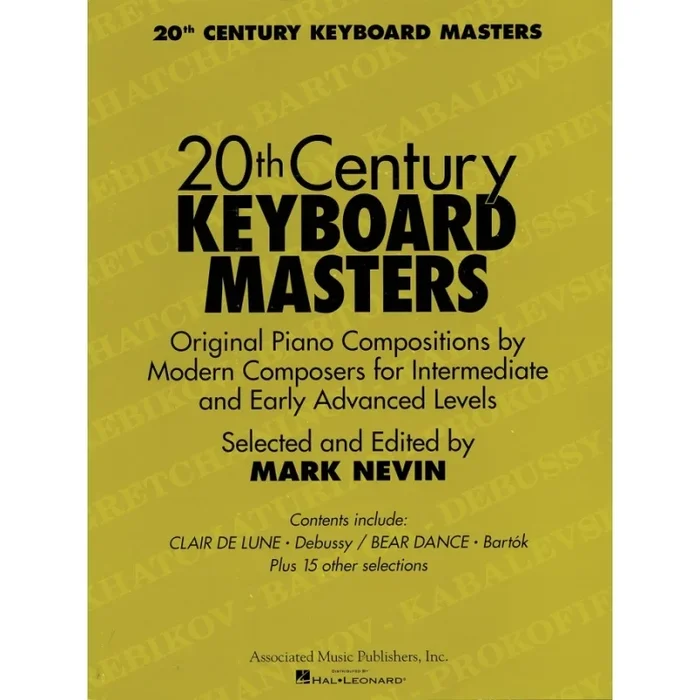 Twentieth Century Keyboard Masters