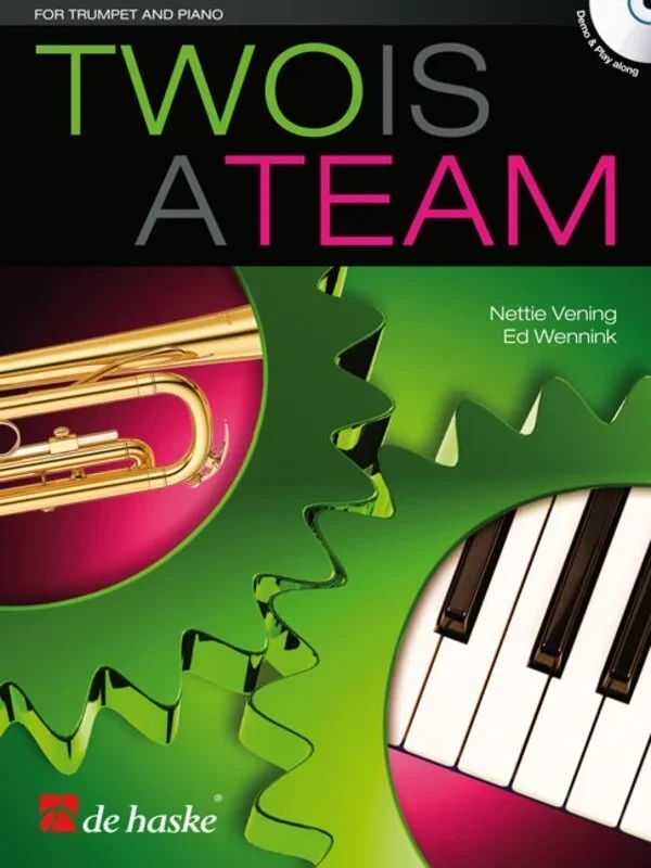 Two Is A Team Trumpet And Piano Softcover Book/CD