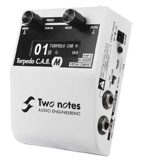 Two Notes Torpedo C.A.B. M – Virtual Cabinet Simulation Pedal