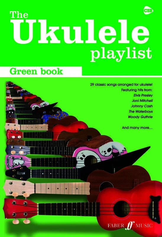 Ukulele Playlist Green Book (Softcover Book)