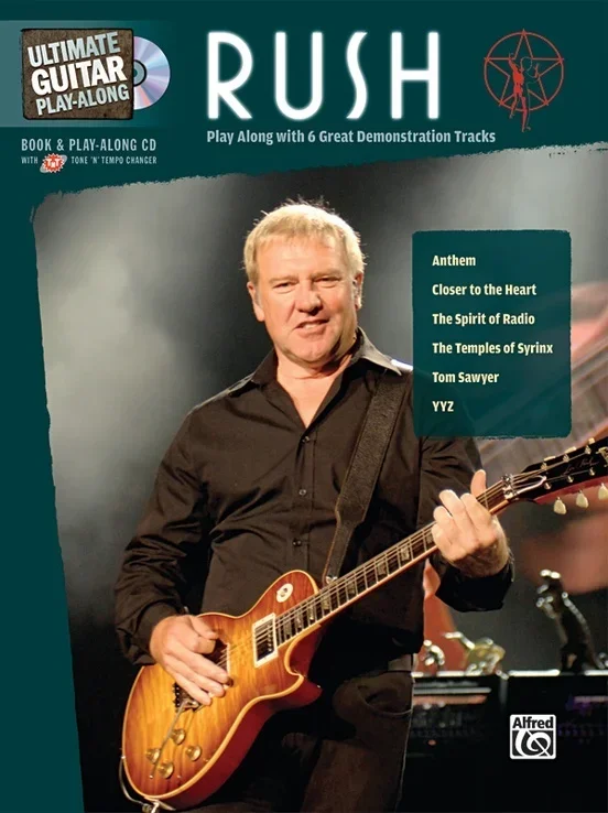 Ultimate Guitar Playalong Rush Book/CD